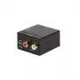 LogiLink CA0101 Toslink / RCA / Jack Audio Adapter Melns