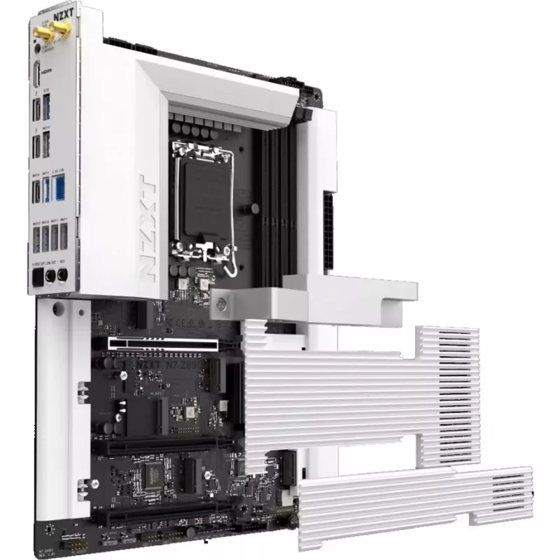 NZXT N7 Z890 Balts ATX Motherboard