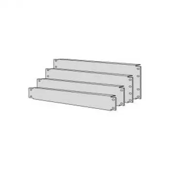 APRA apraNET - Statīva aizklāšanas panelis - Gaiši pelēks, RAL 7035 - 4U - 48,3 cm (19 collas)