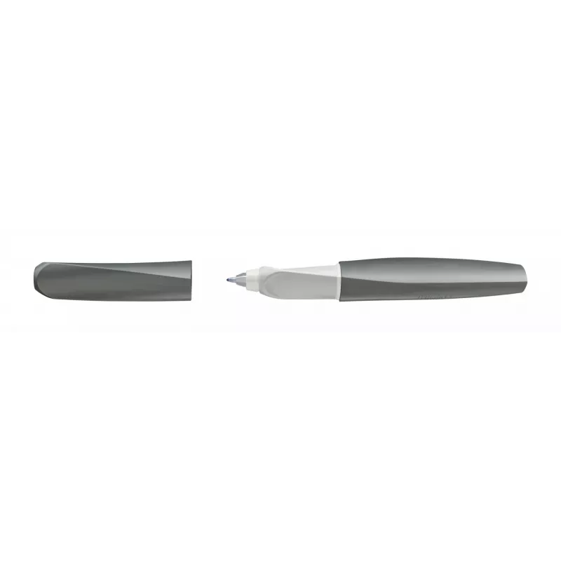 Stick pen Pelikan Twist eco Blue pelēka vienmērīga rakstīšanas komforts