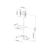TV galds/ratiņi uz riteņiem + rokturis 23-55 25 kg S-09