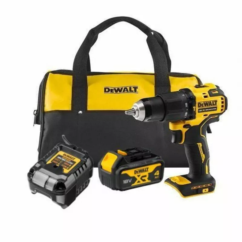 Bezvadu skrūvgriezis DeWalt DCD709M1 18V, 65 Nm, 1x 4,0 Ah baterija