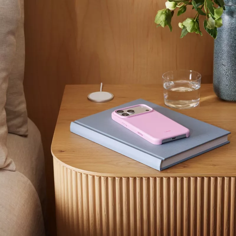 Vāciņš Apple iPhone 17 Pro Max Case MagSafe Camera Control Pebble Pink