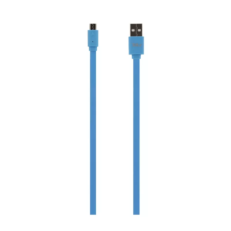 USB kabelis Tellur TLL155011 1m USB A Micro-USB A zils