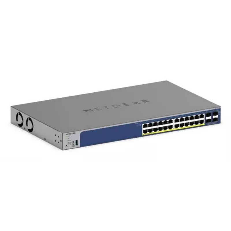 NETGEAR GS728TX L2/L3 10G Ethernet (100/1000/10000) Melns