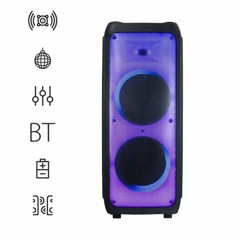 Portable Speaker Manta SPK1202B250 BT, Melns