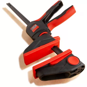 Vienas rokas skava Bessey EZ360-15 ar rotējošu rokturi, 150 mm saspiešanas dziļums, 80 mm