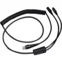 Honeywell - Tastaturweiche / Tīkla kabelis - RJ-45 (V) - PS/2, 6 kontaktu, barošanas bloks - 3,0 m - uz spoles - melns (CBL-720-300-C00)