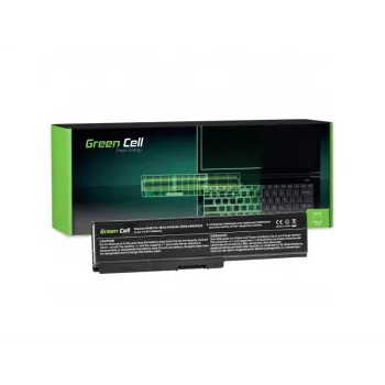 Baterija zaļa Cell TS03 priekš Toshiba Satellite C650 C650D C660 C660D L650D L655 L750 — Li-Ion 10.8V 4400mAh, 6 elementi, melna