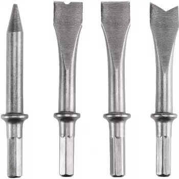 Rotācijas āmura kalta stiprinājums Einhell 4132769 Metālisks 120mm 4gab.