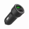 Gembird automašīnas barošanas adapteris - USB Type-A & C PD - 20W