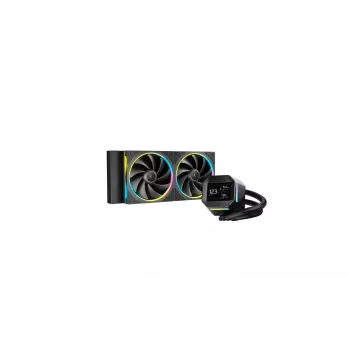 Šķidruma dzesēšanas komplekts DeepCool LM240 12 cm melns