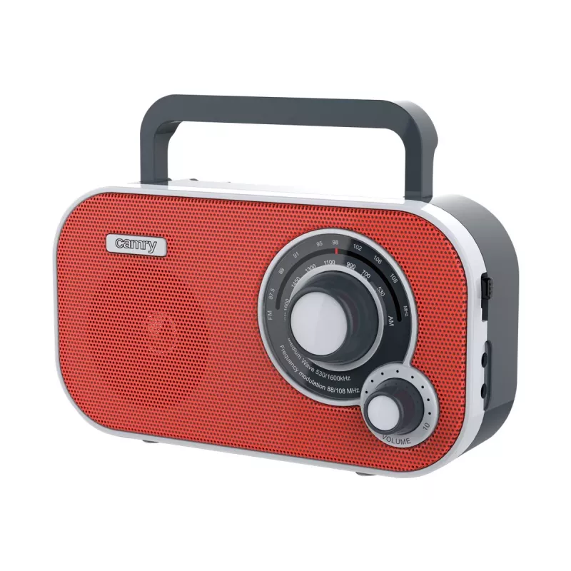 Pārnēsājamais radio Camry CR 1140R sarkans