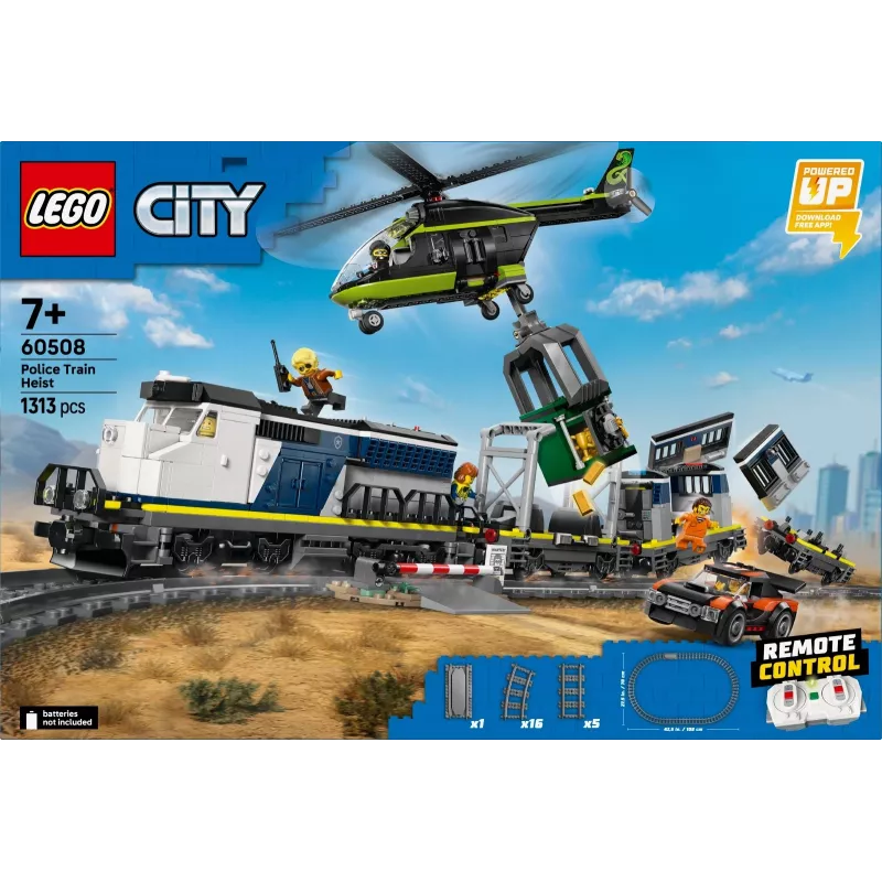 Bricks City 60508 Policijas vilciena aplaupīšana