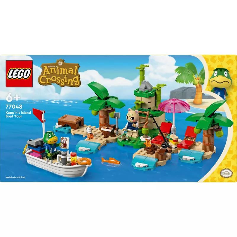 LEGO konstruktors 77048 Animal Crossing laivas tūre ar Kapteiņa salu