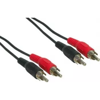 e+p B 33/10 10m 2 x RCA 2 x RCA melns audio kabelis (B 33/10)