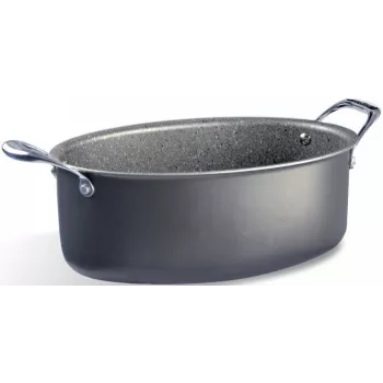 Kastrolis Pensofal Invictum Professional ovāls 32 cm ar 2 rokturiem un stikla vāku