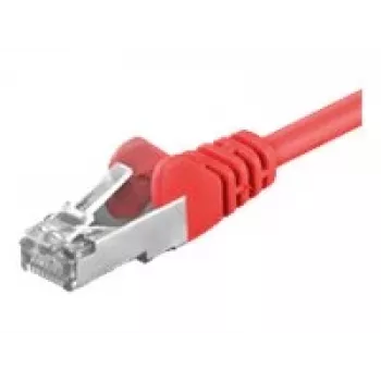 Wentronic Goobay CAT 5e komutācijas kabelis, F/UTP, sarkans, 2 m - CCA vara maisījums (50152)