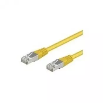 Wentronic Goobay CAT 5e komutācijas kabelis, SF/UTP, dzeltens, 5 m - CCA vara maisījums (68068)