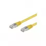 Wentronic Goobay CAT 5e komutācijas kabelis, SF/UTP, dzeltens, 5 m - CCA vara maisījums (68068)