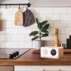 MANTA RDI912W Rimini pulksteņa radio, Bluetooth un bezvadu uzlāde, balts