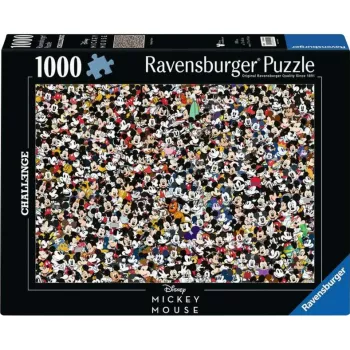 Puzle Ravensburger 12000529 — 1000 gabaliņu, Mickey pele karikatūras, 700×500 mm, vecums 14+
