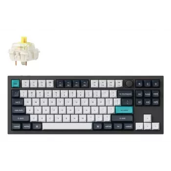 Tastatūra Wrl Q3 Max RGB/CARBON Melns Q3M-M4 Keychron