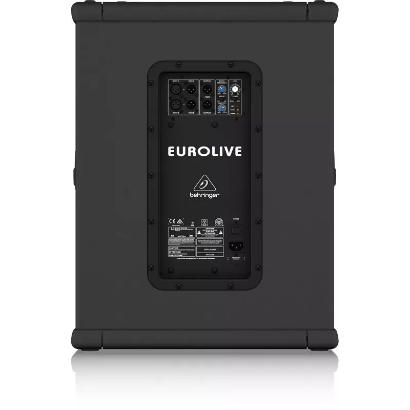 Behringer EUROLIVE B1500XP skaļrunis 2-ceļu melns vadu