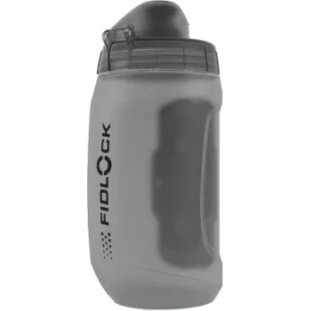 Fidlock Twist Bottle 450 savienotājs — pudeles stiprinājuma sistēma, caurspīdīgs/melns