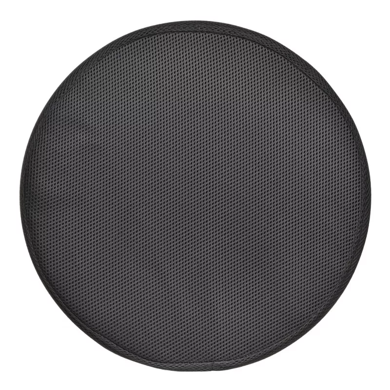 Ortopēdiskais grozāmais spilvens ActionMed PO600AM — apļveida sēdekļa spilvens, 360° rotācija, 1,5 kg, melns