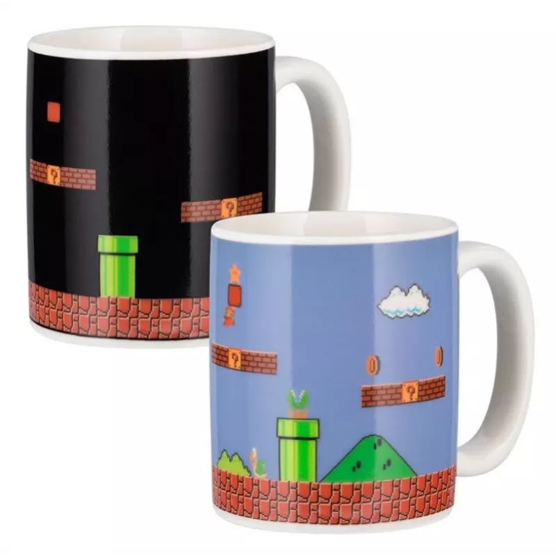 Paladone Super Mario Bros siltuma maiņas krūze