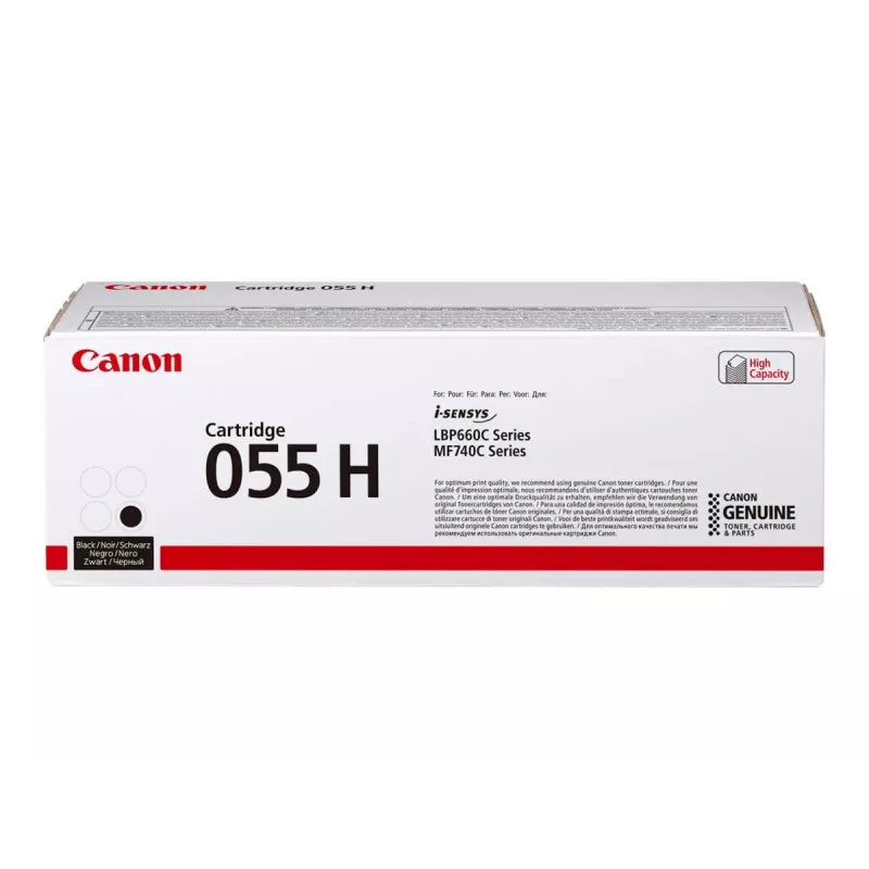 Canon 055H tonera kasetne 1 gab. Oriģināla melna