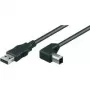 Wentronic Goobay USB 2.0 Hi-Speed kabelis, melns, 3 m - USB 2.0 spraudnis (A tips) > USB 2.0 spraudnis (B tips) (68733)