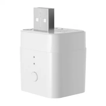 Viedais adapteris Sonoff ZBMicro USB ZigBee slēdzis, līdz 36 W, ZigBee vadība USB barotām ierīcēm