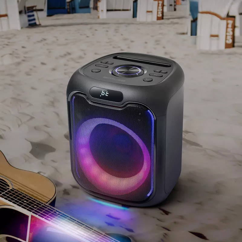 Muse M-1803 pārnēsājams DJ/ballīšu skaļrunis Melns 150 W