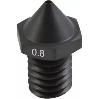 Uzgalis Flashforge Creator 4 0.8 mm rūdīts – Flashforge 0,8 mm rūdītā tērauda uzgalis Creator 4