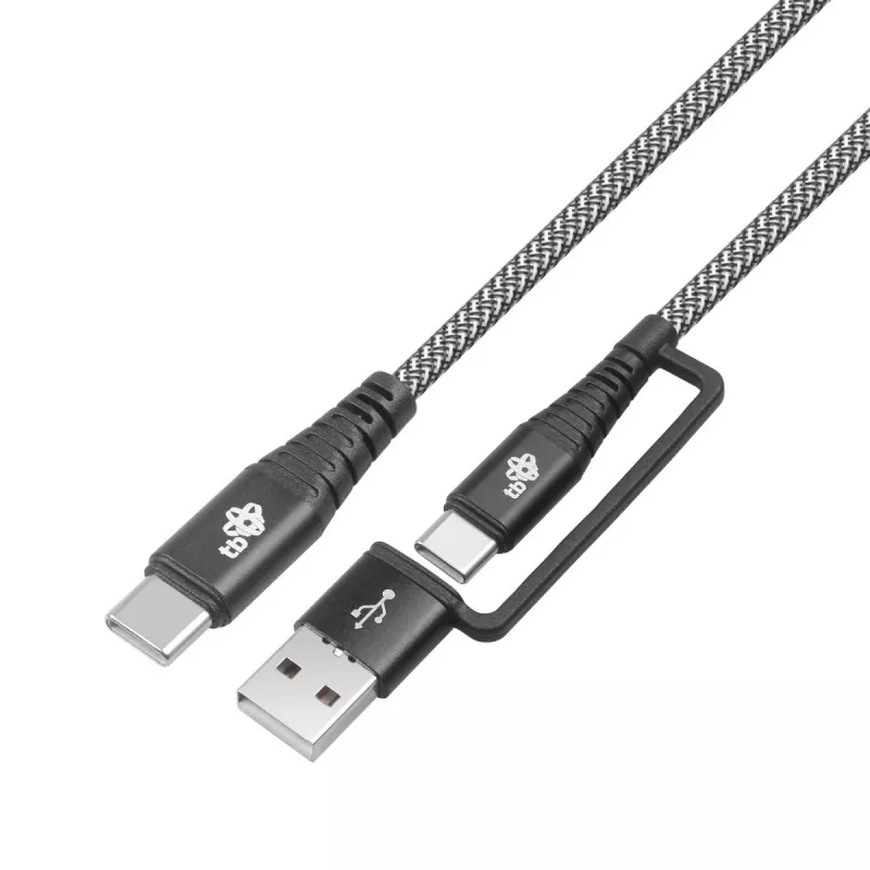 USB A–C kabelis TB AKTBXKUCTOA120B 1,2 m, melns