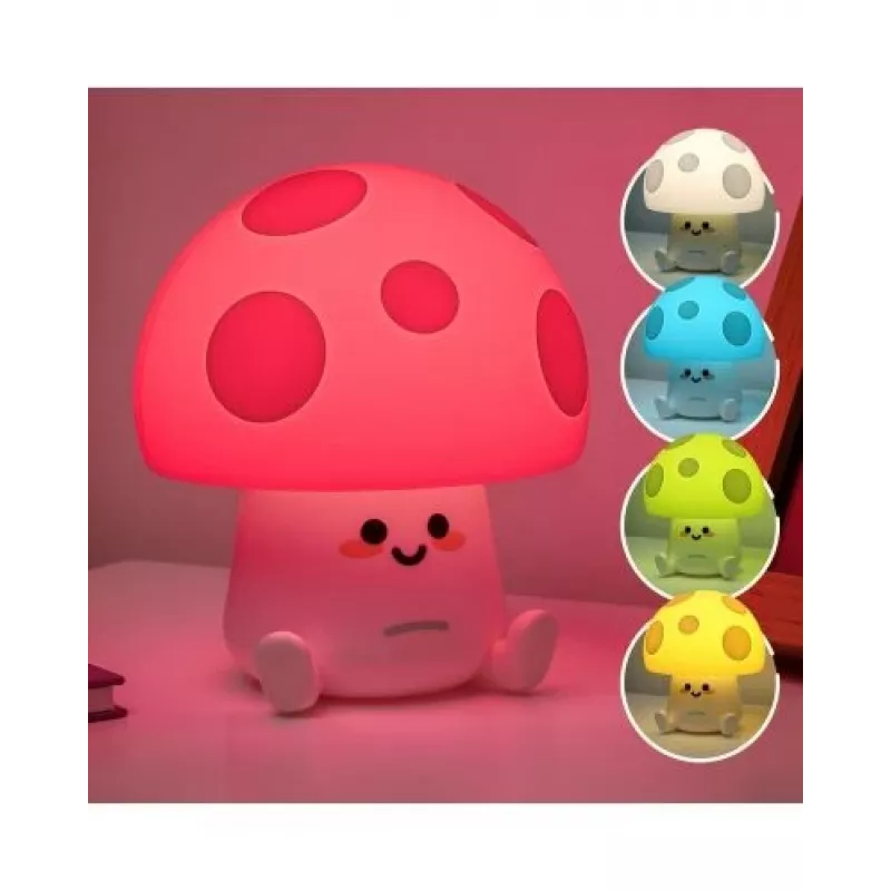 Galda lampa Paladone Fun Guy Mushroom Light – sēņveida LED naktslampa