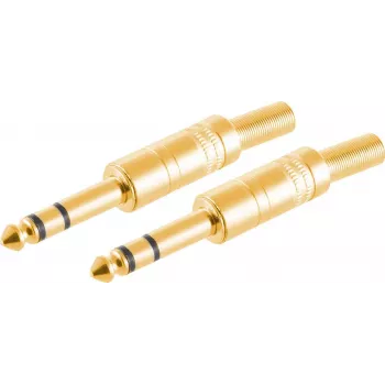 Vadu savienotājs ShiverPeaks BS50200-G2 6.3 mm Zelts