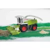 Rotaļu lopbarības novākšanas kombains BRUDER Claas Jaguar 900, plastmasa, ieteicamais vecums 4+