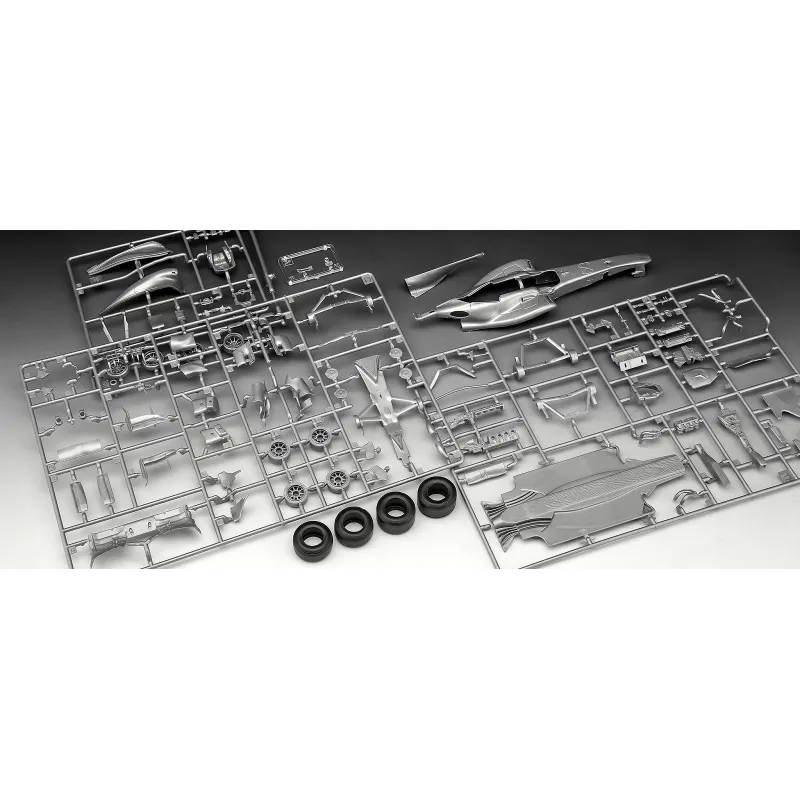 REVELL plastmasas modelis McLaren Mercedes MP4-25 Lewis Hamilton — 1:24 mēroga komplekts