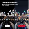 Action sports kamera Insta360 Ace Pro 2 — 50 MP, 8K Ultra HD (7680×3272), 1/1,3 collu sensors, līdz 240 kadriem/s, iebūvēts displejs, Wi‑Fi, MicroSD, 177,7 g, Melna