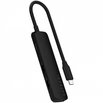 Satechi ST-P4SK saskarnes centrmezgls USB Type-C 10000 Mbit/s Melns