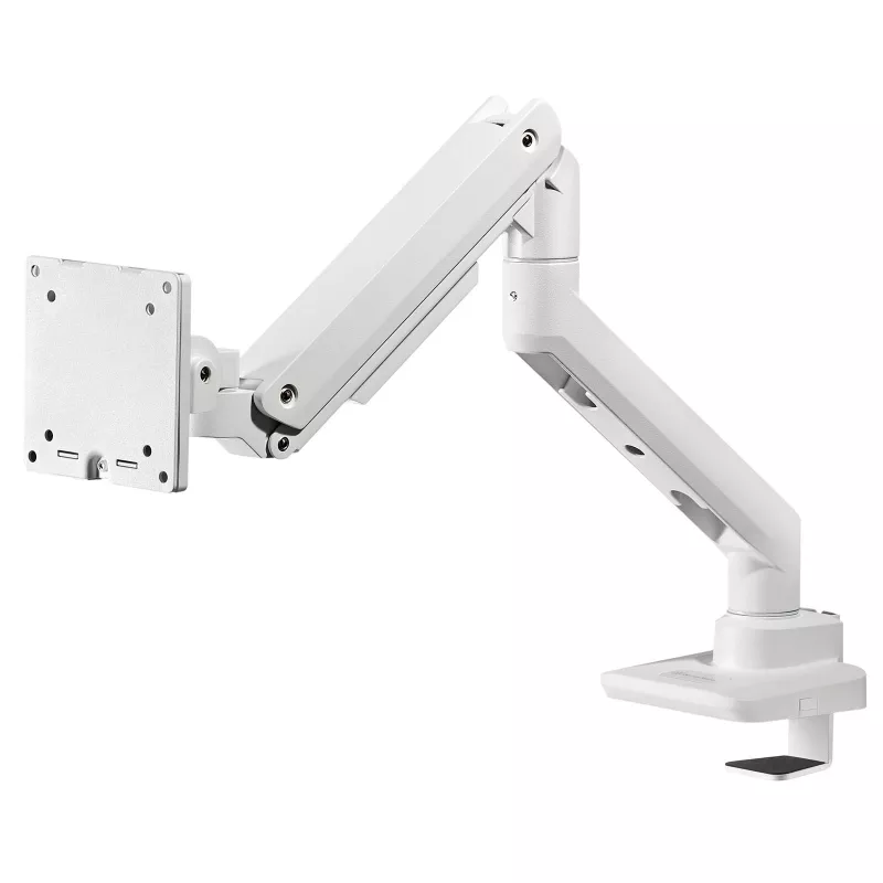 Monitoru roka SILVERSTONE SST-ARM14 regulējama augstuma VESA stiprinājums vienam displejam, sudraba