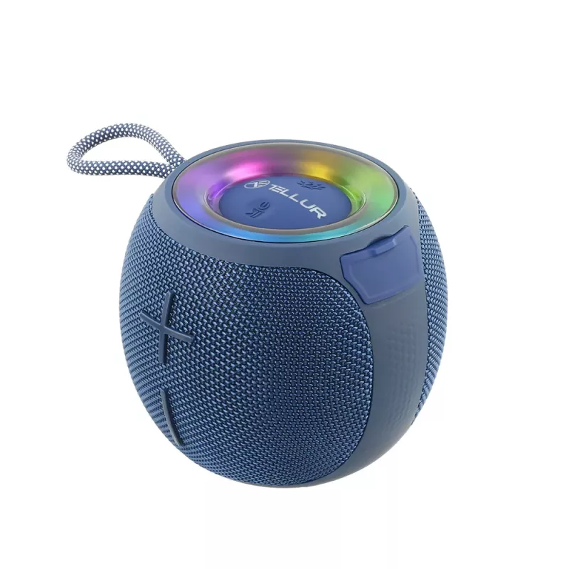 Pārnēsājams skaļrunis Tellur Mirage Bluetooth skaļrunis 12W zils