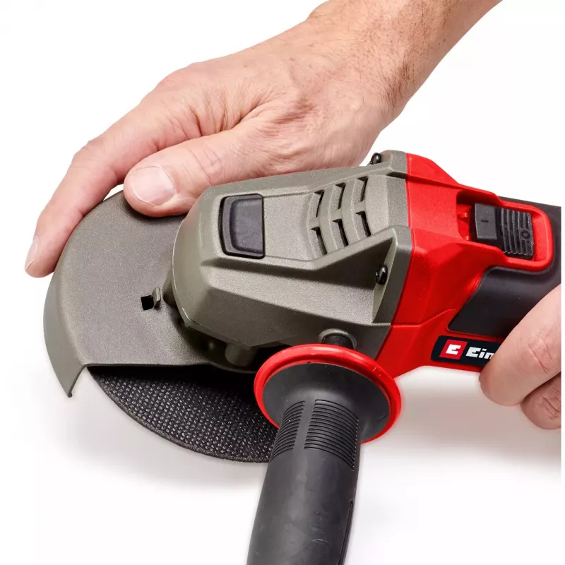 Leņķa slīpmašīna TE-AG 125/1010 (sarkana/melna, 1010 W)