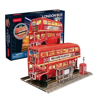 Puzle 3D London Autobuss L538H Cubic Fun Dante