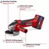 Leņķa slīpmašīna EINHELL TC-AG 18/115 Li 4Ah