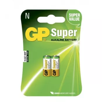 GP Battery Super GP910A LR01 Lady N - akumulators, sārmains-mangāna, 1,5 V, 2 gab.