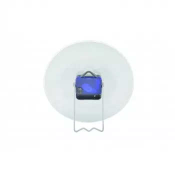 NeXtime klok 5172 Little Disco, Ø20 cm, Sienas, Sudraba